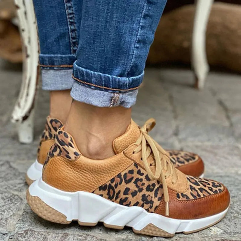 Christine | Comfortable Leopard Sneakers