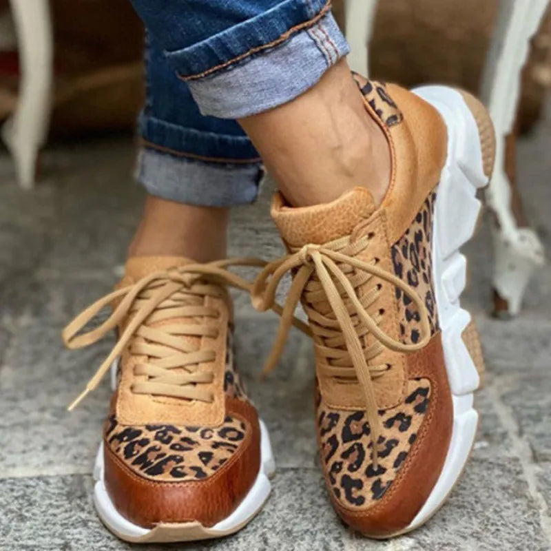 Christine | Comfortable Leopard Sneakers