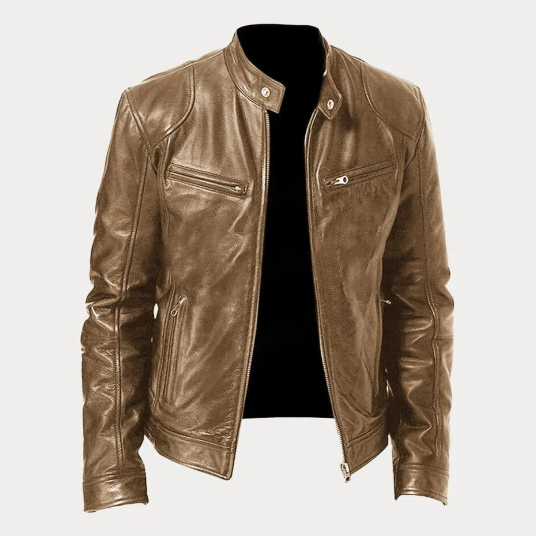 Edmund | Casual Leather Jacket