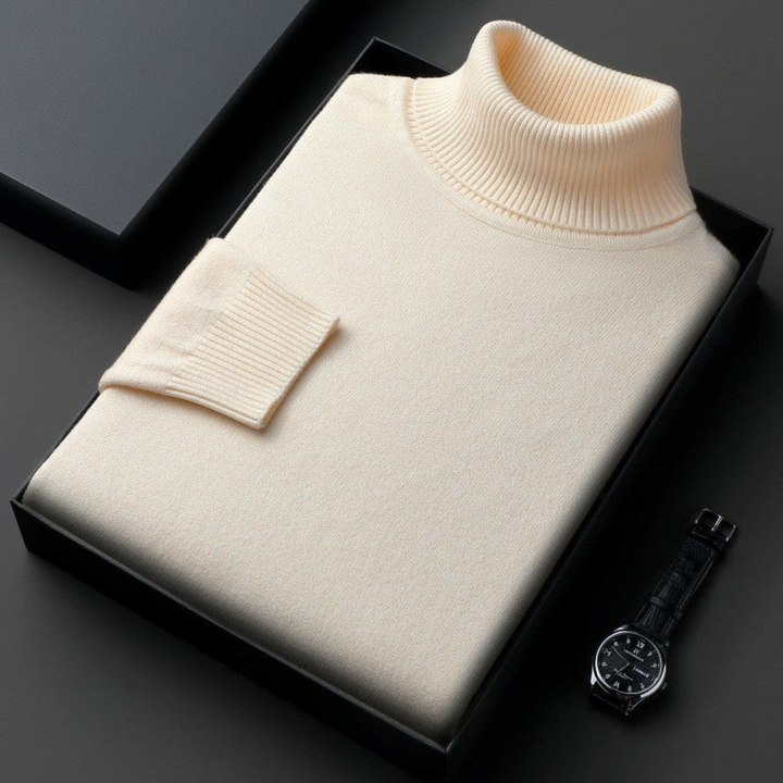 Leonard | High-neck knitted collar