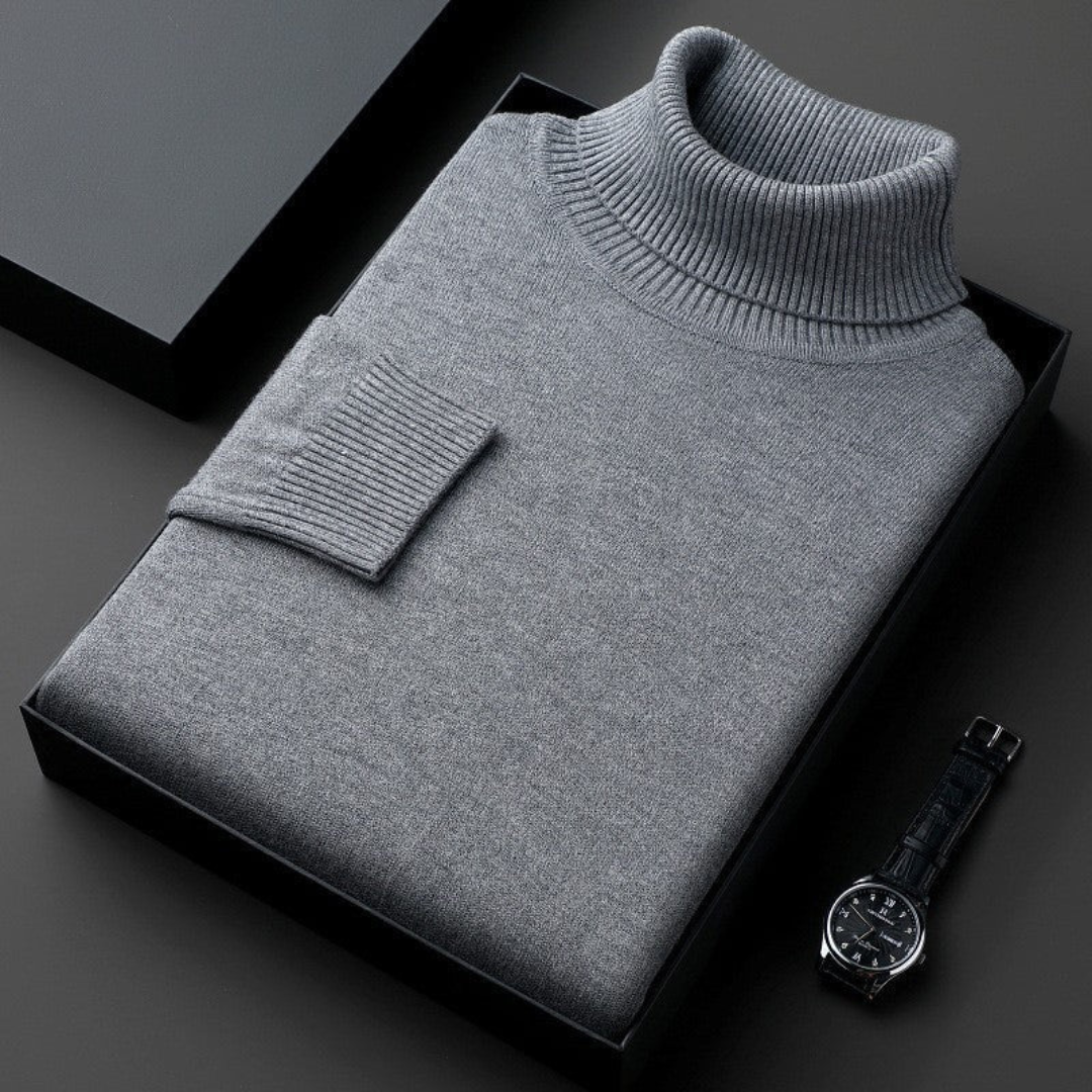 Leonard | High-neck knitted collar