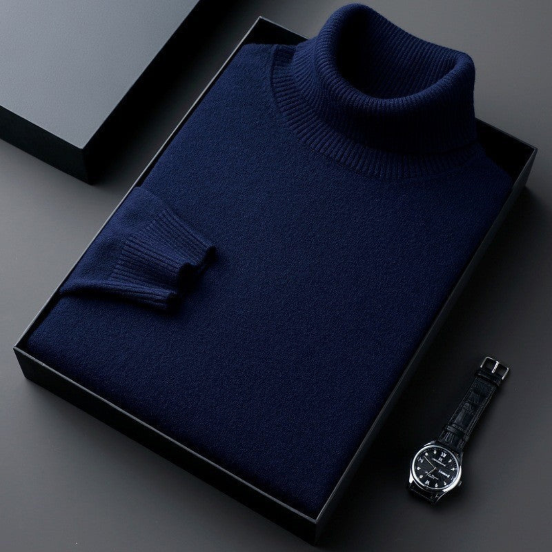 Leonard | High-neck knitted collar