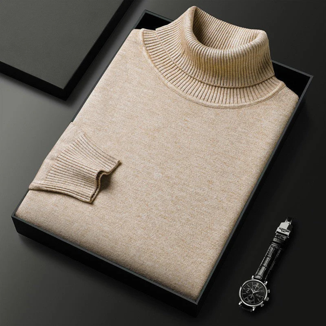 Leonard | High-neck knitted collar