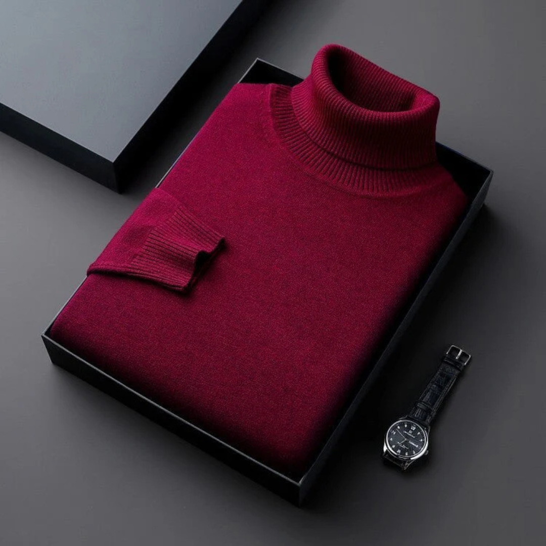 Leonard | High-neck knitted collar