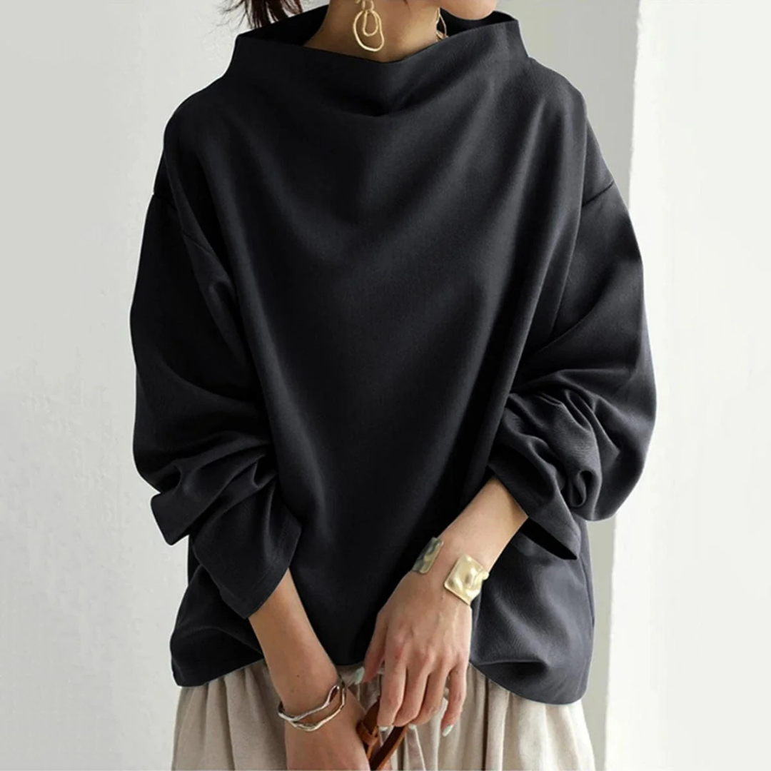 Margaret | High Neck Sweater