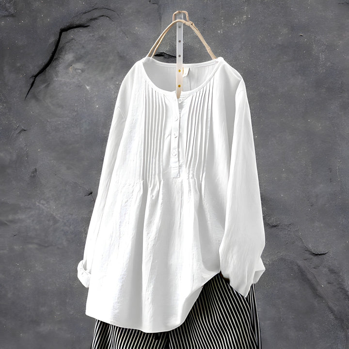 Clariz | Relaxed Tunic Blouse