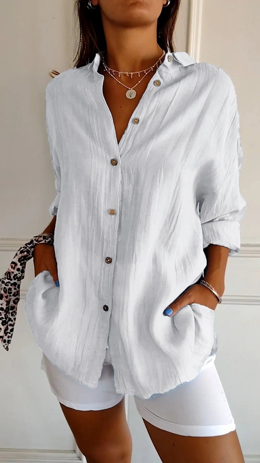 Emily | Elegant Oversized Blouse