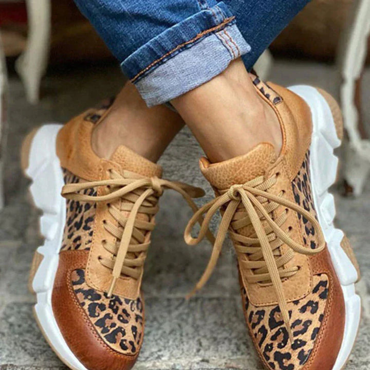 Christine | Comfortable Leopard Sneakers