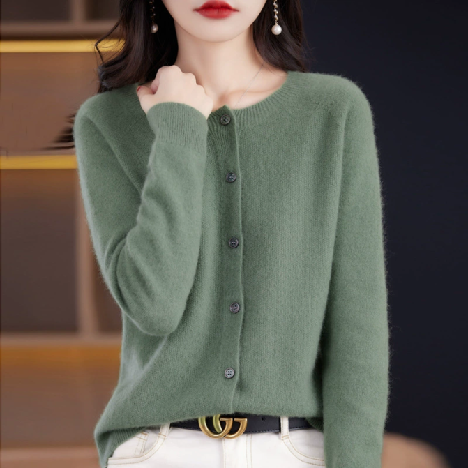 Miranda | Cozy Button Front Sweater