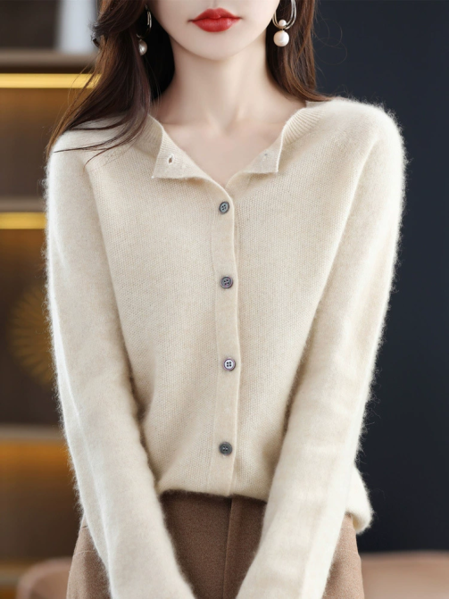 Miranda | Cozy Button Front Sweater