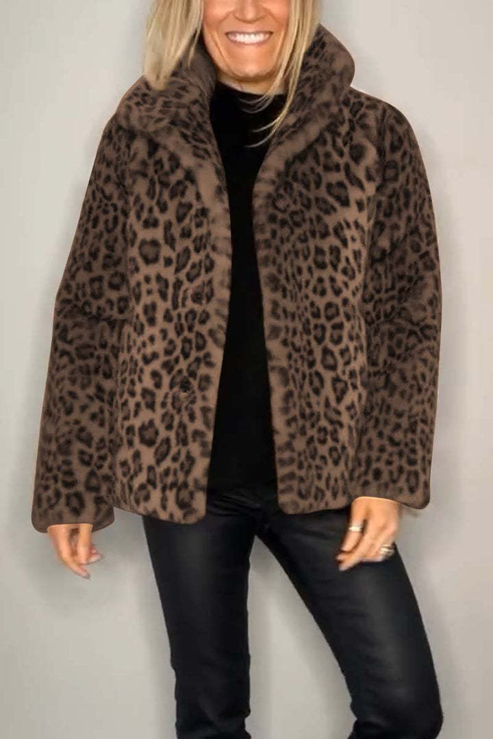 Dianne | Elegant Leopard Coat