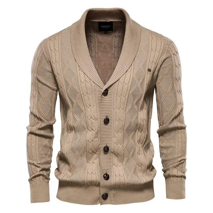 Giova™ | Men's Cardigan with Buttons