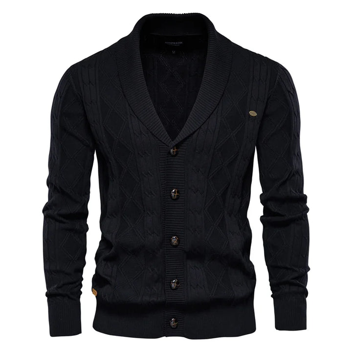 Giova™ | Men's Cardigan with Buttons