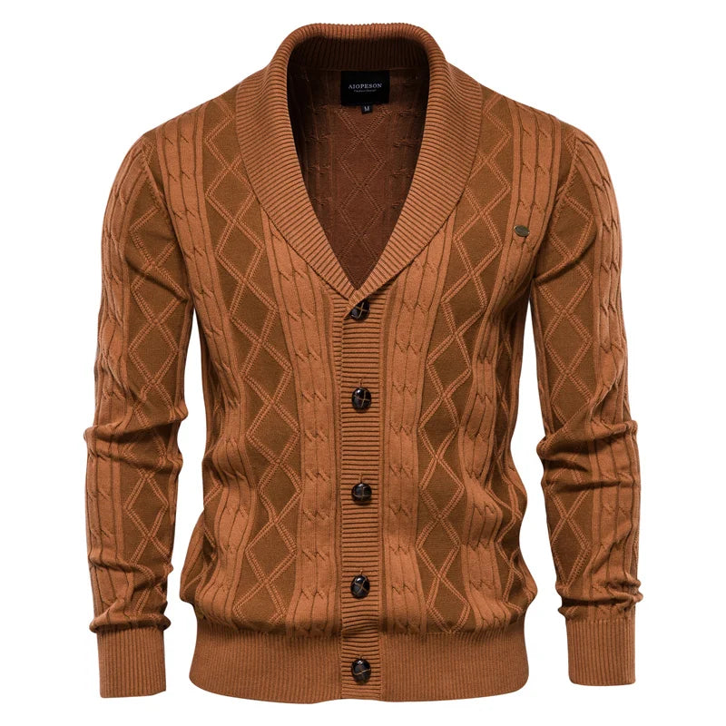 Giova™ | Men's Cardigan with Buttons