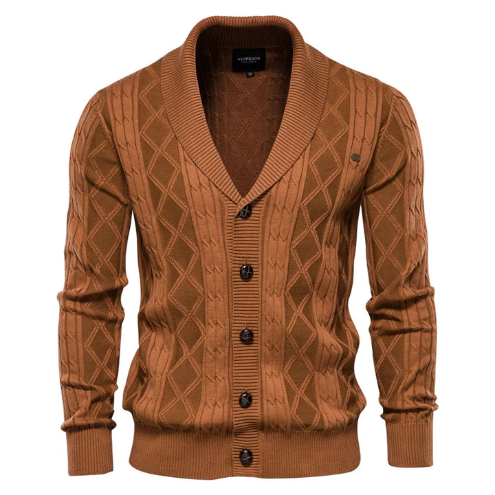 Giova™ | Men's Cardigan with Buttons