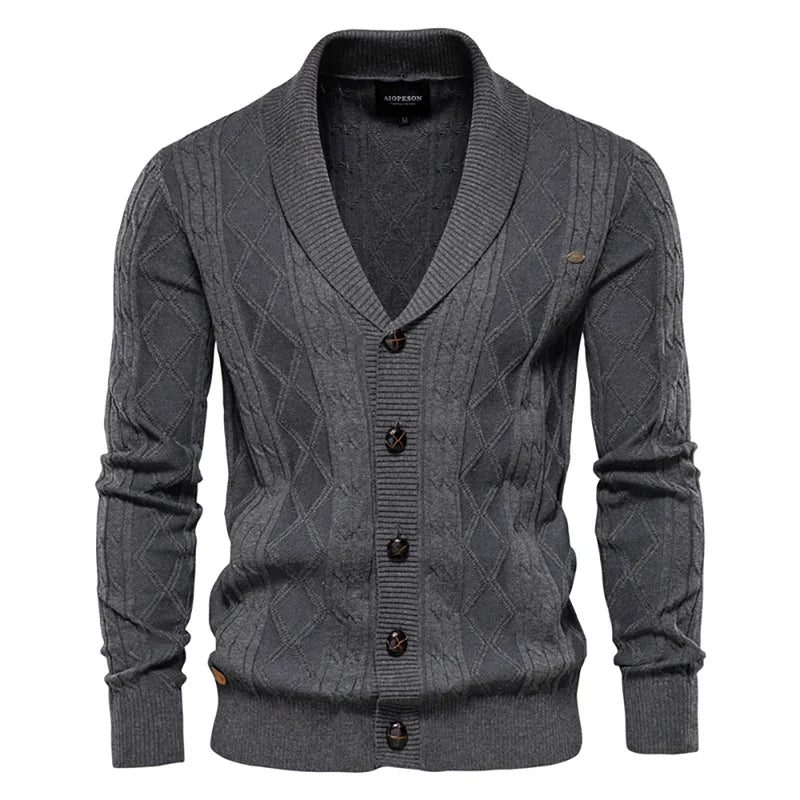 Giova™ | Men's Cardigan with Buttons