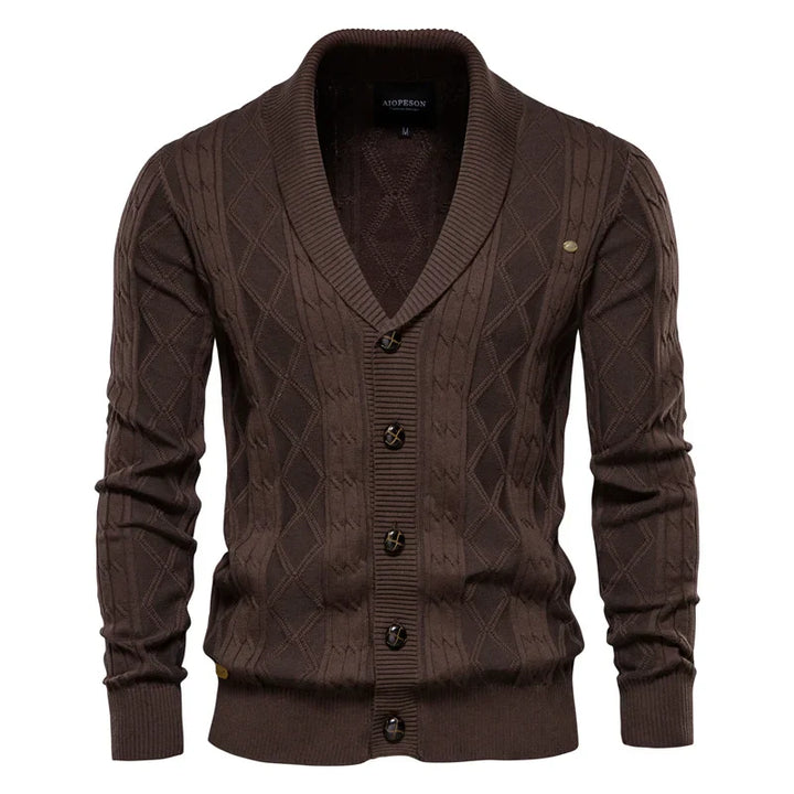 Giova™ | Men's Cardigan with Buttons