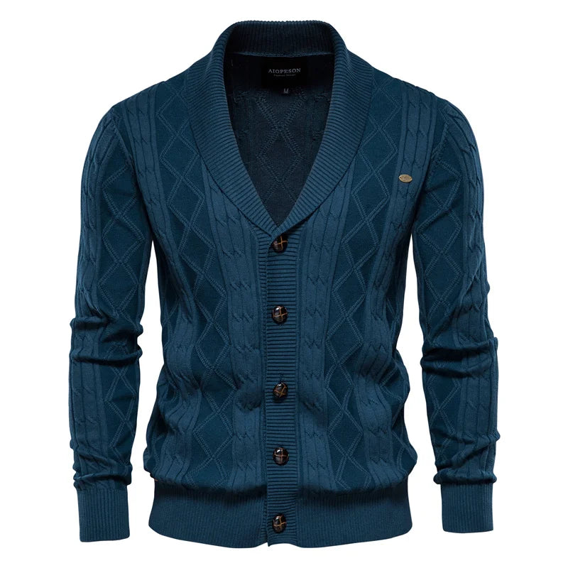 Giova™ | Men's Cardigan with Buttons