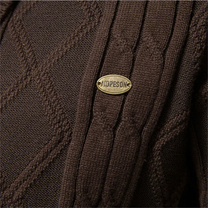 Giova™ | Men's Cardigan with Buttons