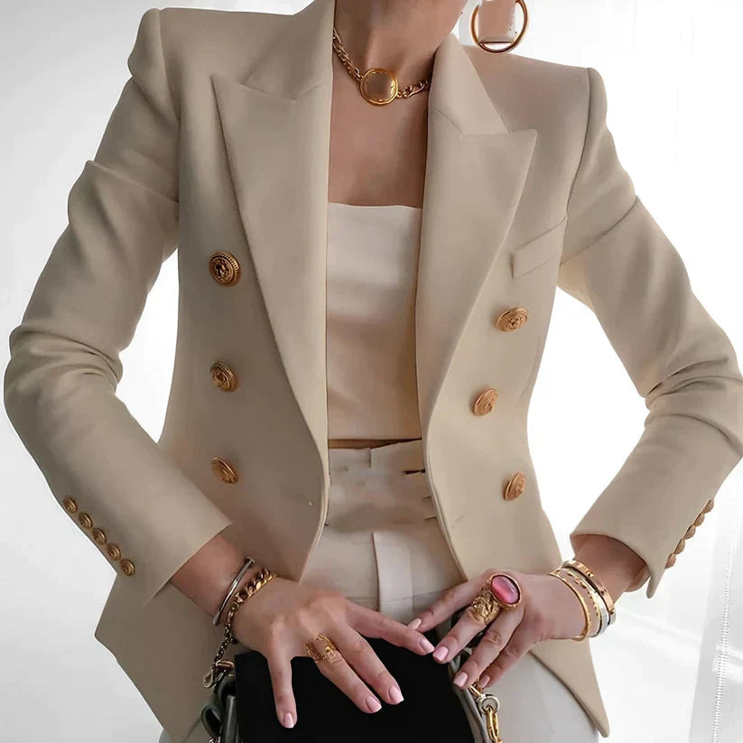 Asha | Elegant Buttoned Coat