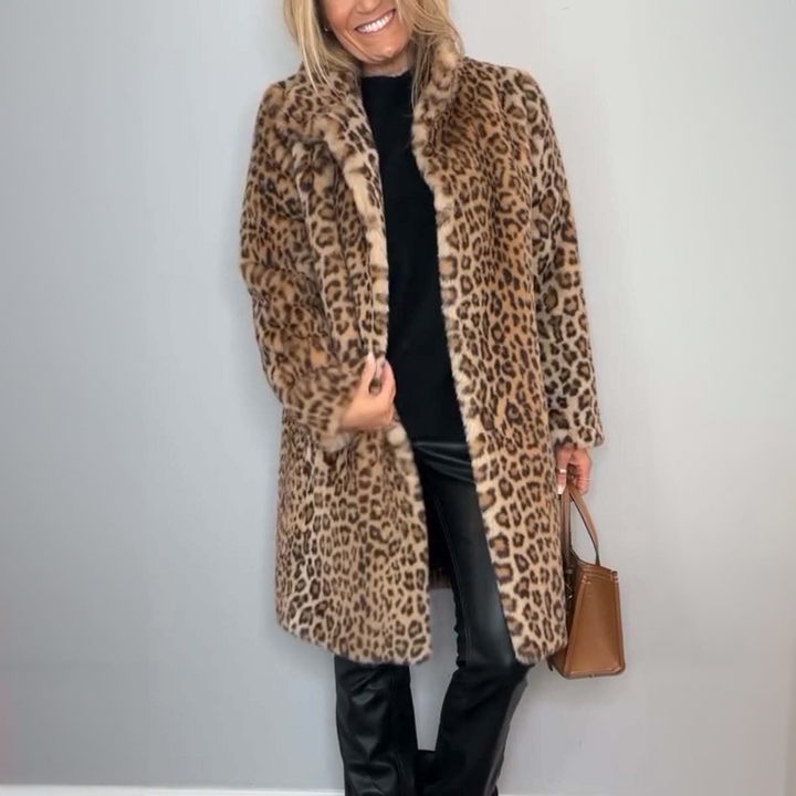 Dianne | Elegant Leopard Coat