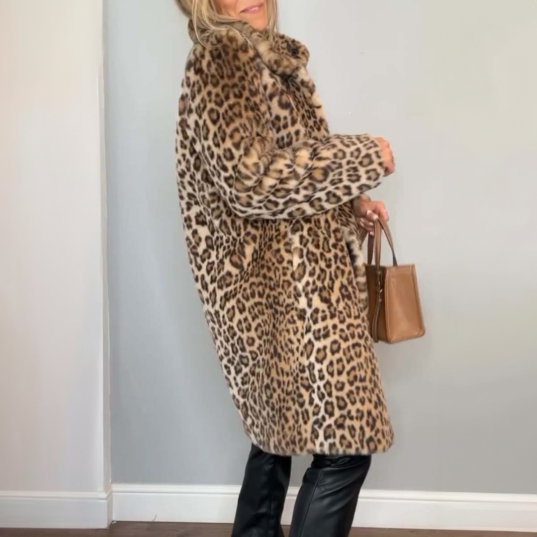 Dianne | Elegant Leopard Coat